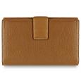 Tavecchi Women` Soft Genuine Italian Leather Flap Wallet