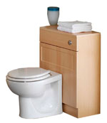 Tavistock Meridian 620mm Beech Back to Wall Toilet Unit