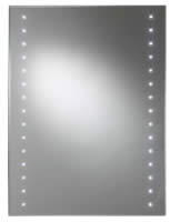 Polar LED Illuminated Bathroom Mirror