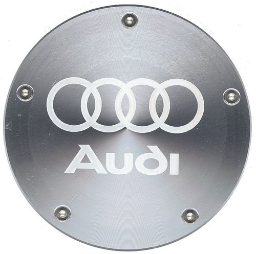 Audi Logo aluminium Tax Disc Holder
