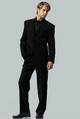 luxury wool suit trousers