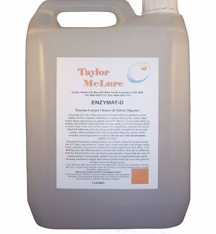 TAYLOR MCLURE ENZYMAT-D (CONCENTRATED ENZYME CARPET CLEANER)