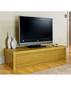 Taylor Oak Finish TV Unit