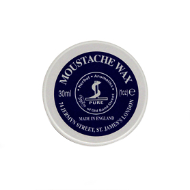 Moustache Wax in a Tin