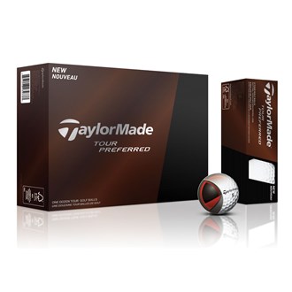 TaylorMade Golf TaylorMade Tour Preferred Golf Balls (12 Balls)