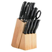 Taylors Eye Witness Knife block with steak knives