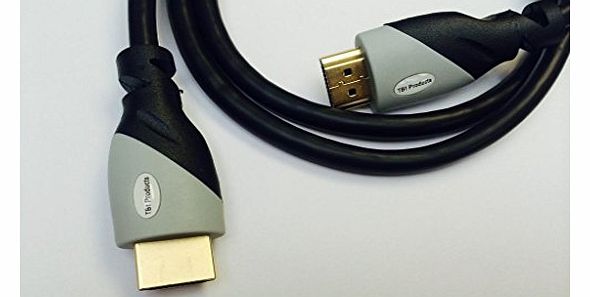 TB1 Products Pure Quality HIGH SPEED GOLD HDMI 1080P HD CABLE CORD (1meter = 3ft) FOR BLURAY 3D DVD HDTV PS3 XBOX LCD TV