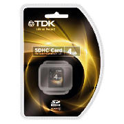 TDK 4GB Flash SD Card