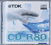 TDK CD-R 700MB / 80MIN SPEED X 48X