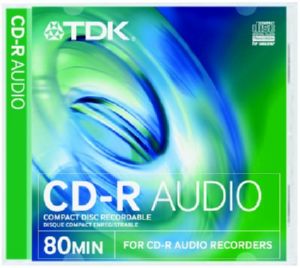 TDK CD-R 80 Audio (5 Pack)