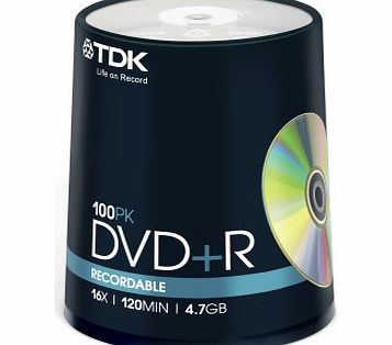 TDK DVD 100-Cake ( TDK DVD-R 100pk CB )