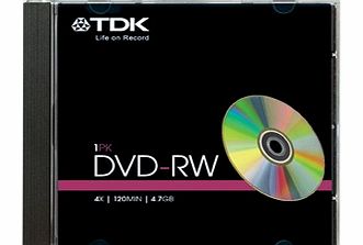 TDK-EUROPE DVD-RW5PK2SPD Blank Discs