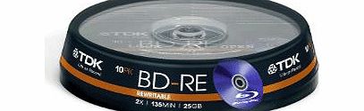 TDK-EUROPE T78831 BD-RE Blu-ray Discs