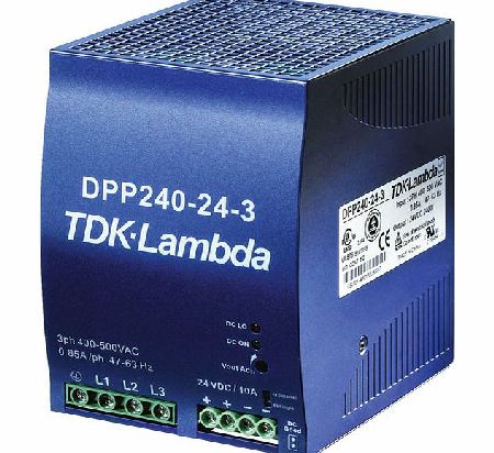 TDK-Lambda DPP240-48-3 DIN Rail Power Supply