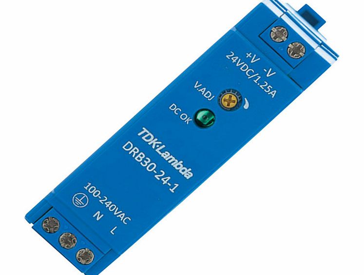 TDK-Lambda DRB-30-24-1 DIN Rail Power Supply