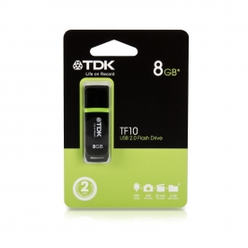 TDK T78932 8GB TF10 USB 20 Flash Drive Black
