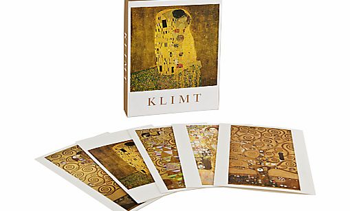 Te Neues Klimt Notecards, Pack of 20