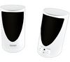 2.0 X-2 speakers white