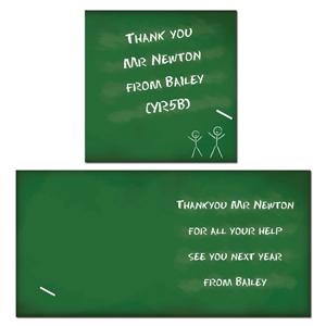 Teachers Pet Chalk Board Card
