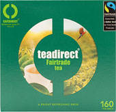 Teadirect Fairtrade Tea Bags (160) Cheapest in Sainsburys Today!