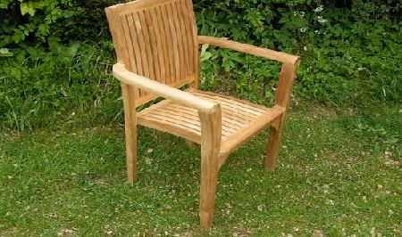 Teak garden Furniture Teak Lovina Stacking Chair