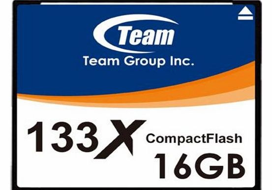 Team 16GB 133X CF CompactFlash memory card