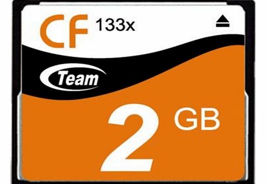 Team 2GB 133X CF CompactFlash memory card