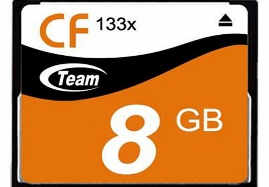 8GB 133X CF CompactFlash memory card
