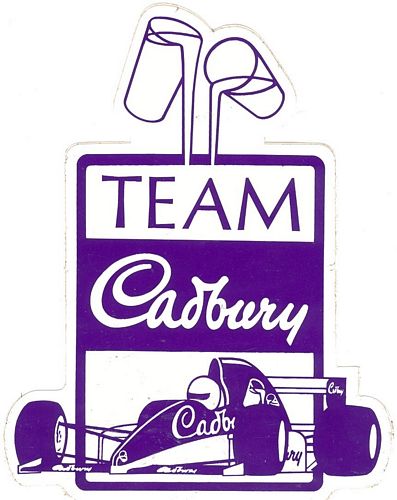TEAM Cadbury Sticker (11cm x 14cm)