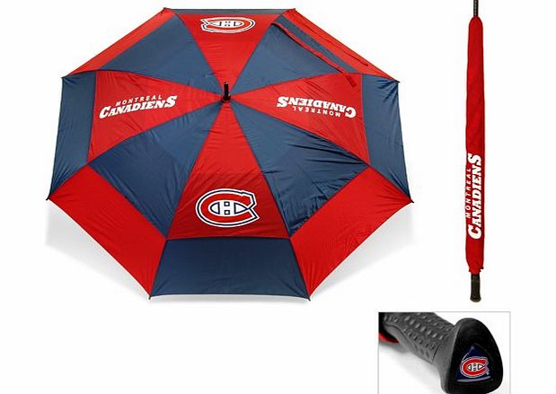 Team Golf Montreal Canadiens NHL 62 inch Double Canopy Umbrella