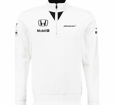 Team McLaren Ltd McLaren Honda Official Team 1/4 Zip Sweatshirt