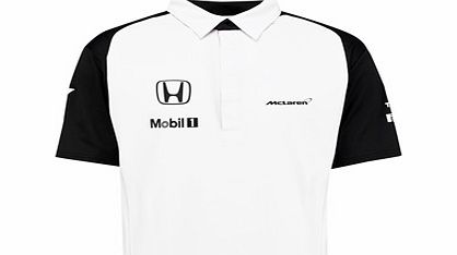 Team McLaren Ltd McLaren Honda Team Polo Male White TM2056