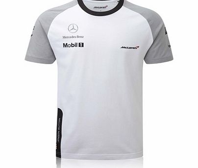 Team McLaren Ltd McLaren Mercedes Jenson Button Cotton T-Shirt -