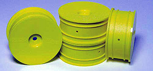 Team Orion JB Wheel Dish 26mm Yellow 4Pcs (Hard)