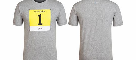 Team Sky Number 1 T-shirt By Rapha