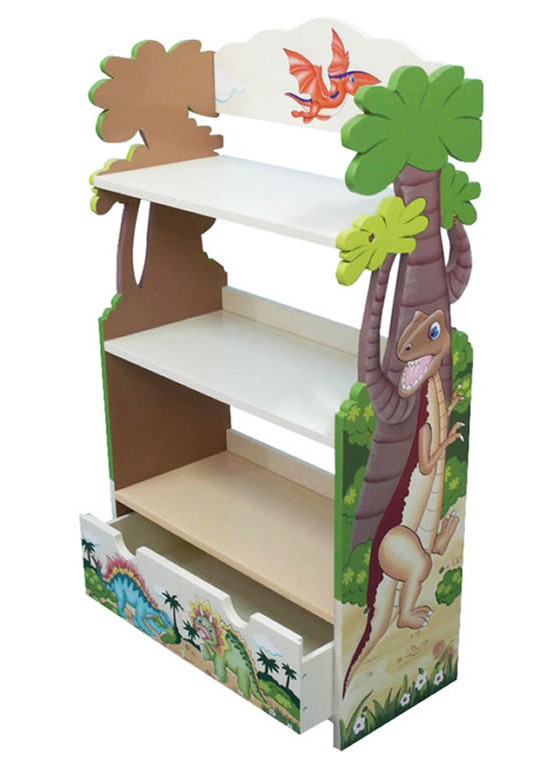 Teamson Dinosaur Bookcase (TD-0069A)