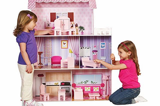 Teamson Kids Fancy Mansion Dolls House