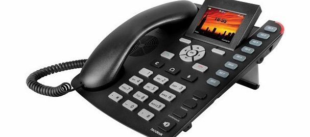 Tecdesk 3500 Portable 3G GSM Desktop Business Telephone - Black