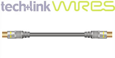 Tech Link Wires 680120 Coax Plug to Coax Plug 1.5m