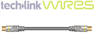 Tech Link Wires 680120 Coax Plug to Coax Plug 1.5m