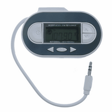 Techfocus FM Transmitter with LCD Screen and USB Port