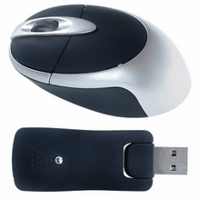 Techfocus Mini Wireless Optical Mouse (800 dpi)