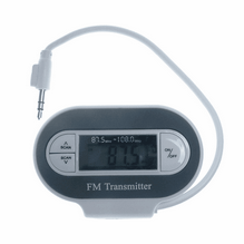Rechargeable LCD FM Transmitter