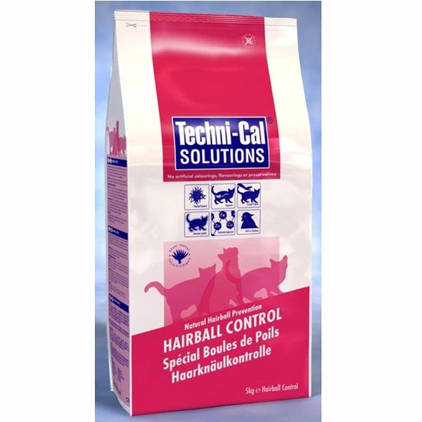 Techni-Cal Solutions Adult Cat Food Hairball 5Kg