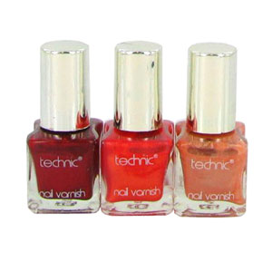 Technic Nail Polish Set in Loop Bag 3 x 7ml - Pink