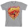 DC Comics Flash Sprint T-Shirt (Grey)