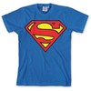 TECHNICS DC Comics Superman Classic Logo T-Shirt (Blue)