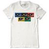 Technics Deck Art T-Shirt (White)-Large