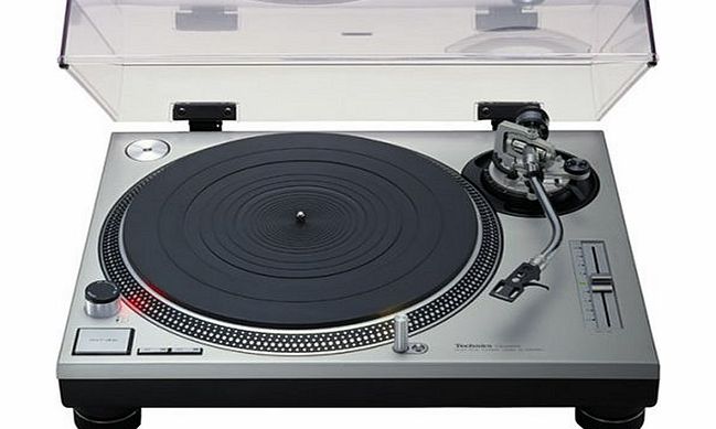 Technics SL-1200 MK2 DJ Turntable Recod Player - Silver