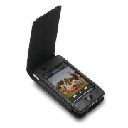 IP-408B iPod Touch Black Leather Case